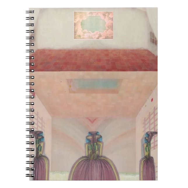 Carnet Surreal Collage Notebook – Layered Mindscape (Devant)