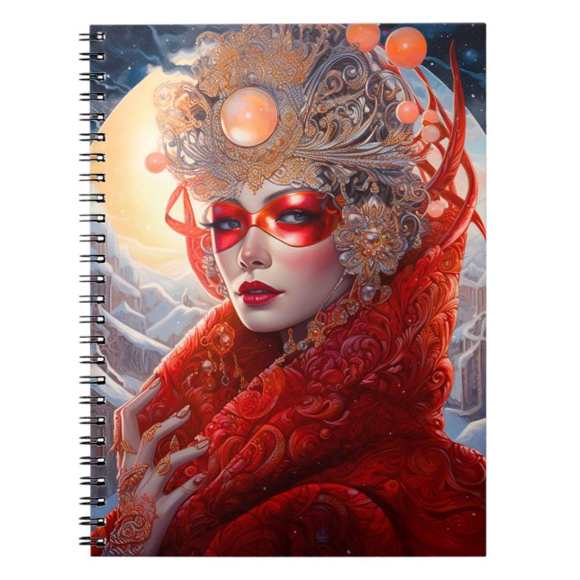 Carnet Surreal Lady Imaginaire Art (Devant)