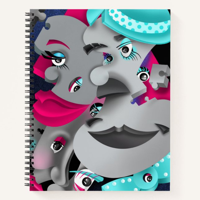 Carnet Surreal Puzzle (Devant)