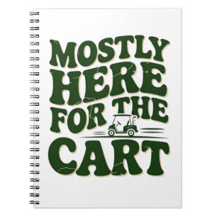 Carnet Surtout ici pour le chariot humour de golf drôle