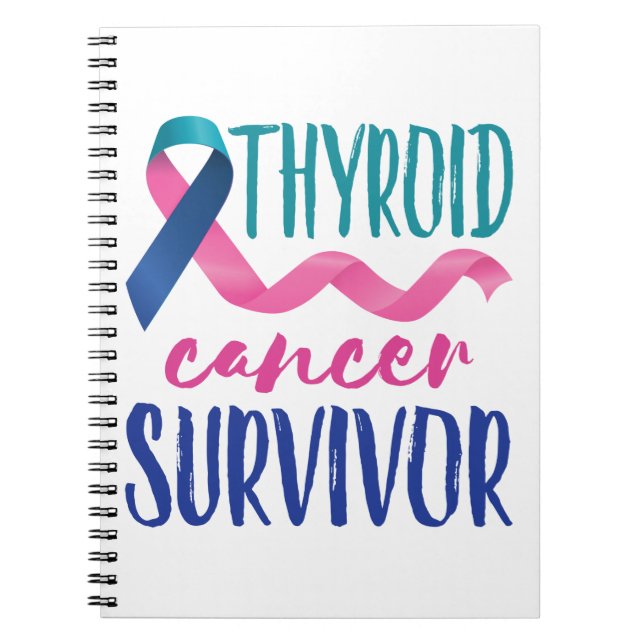 Carnet Survivant du cancer de la thyroïde (Devant)