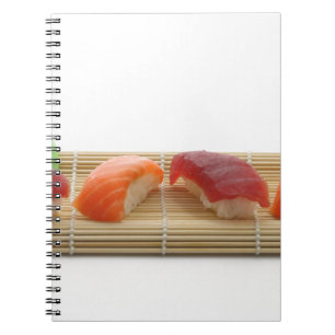 Carnet Sushi Japonais Délicieux Nourriture Asiatique Déli