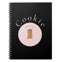 Sweet Cookie Baking Notebook for Homemade Treats 