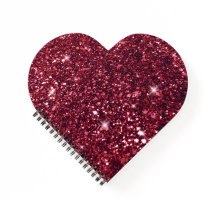 Sweet Romantique Parties scintillant rouge Coeur