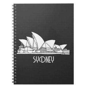 Carnet Sydney Opera House Australie dessin