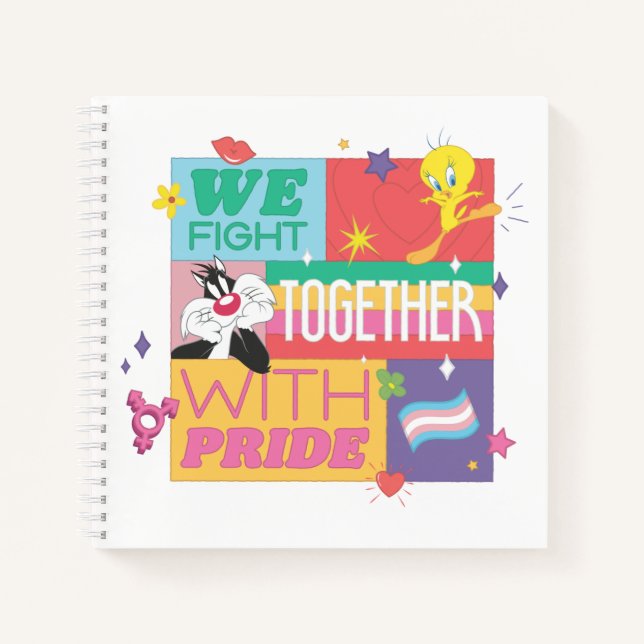 Carnet SYLVESTER™ & TWEETY™| Nous combattons Avec Fierté (Devant)