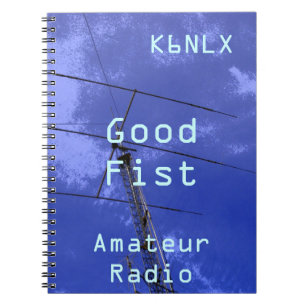 Carnet Symbole d'appel radio amateur bonne main