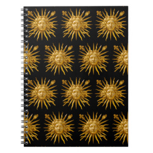 Carnet Symbole de Louis XIV le Roi Soleil
