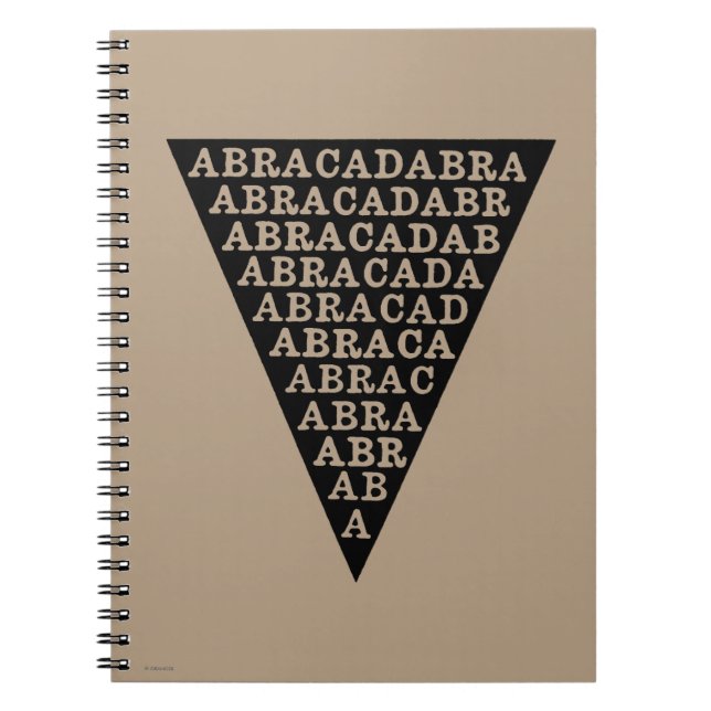 Carnet Symbole de prévention de fièvre (Devant)