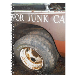 Carnet Symbole de voiture Tow Truck vintage pour la malbo
