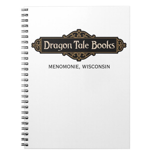 Carnet Symbole Dragon Tale Books (Devant)