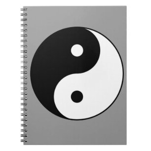 Carnet symbole du yin yang