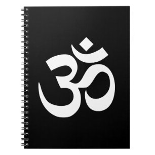 Carnet Symbole noir et blanc