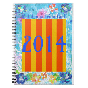 Carnet Symbole patriotique, Catalogne