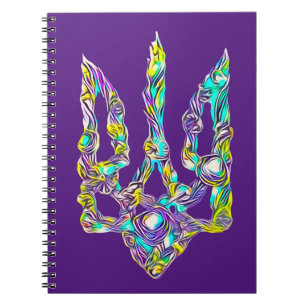 Carnet Symbole ukrainien trident