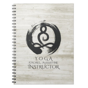 Carnet Symbole ZEN du guérisseur Pose de la méditation de