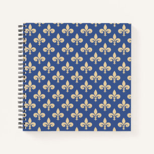 Carnet Symboles de fleur de lis