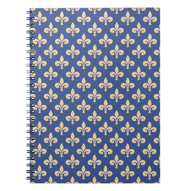 Carnet Symboles de fleur de lis (Devant)