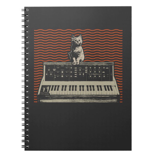 Carnet Synthétiseur modulaire analogique producteur de mu (Devant)