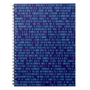 Carnet Système numérique binaire bleu