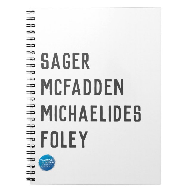 Carnet T-Shirt, auteur du thriller (Devant)