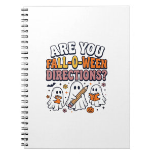 Carnet T-shirt drôle de professeur de fantôme d'Halloween