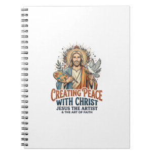 Carnet T-Shirt Hobby Jésus Aquarelle Foi Inspirationnelle