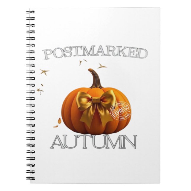 Carnet T-shirt indispensable à l'automne (Devant)