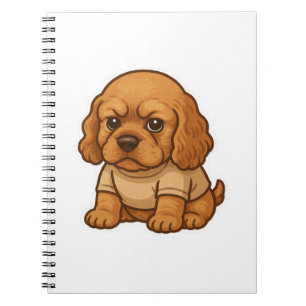 Carnet T-shirt personnalisé cadeau drôle chien grincheux 