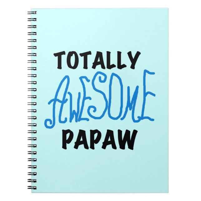 Carnet T-shirts et cadeaux Papaw absolument géniaux (Devant)