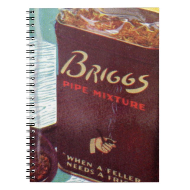 Carnet Tabac à mélange de canalisation Briggs (Devant)