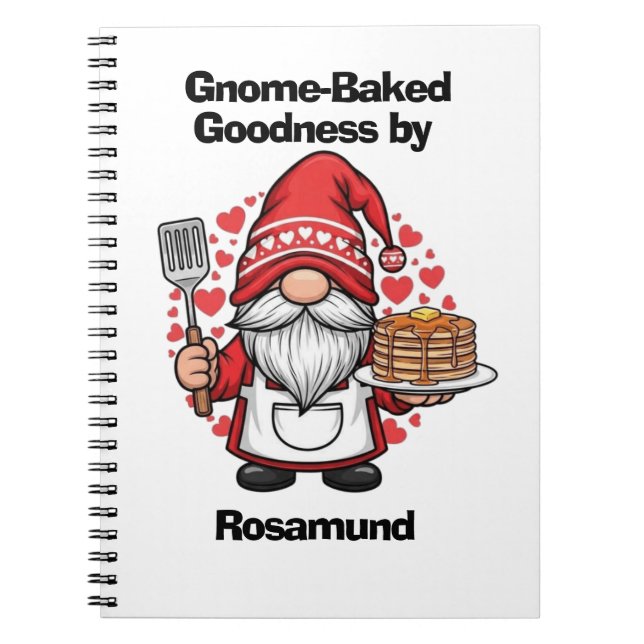 Carnet Tabard de cuisine tout imprimé (Devant)