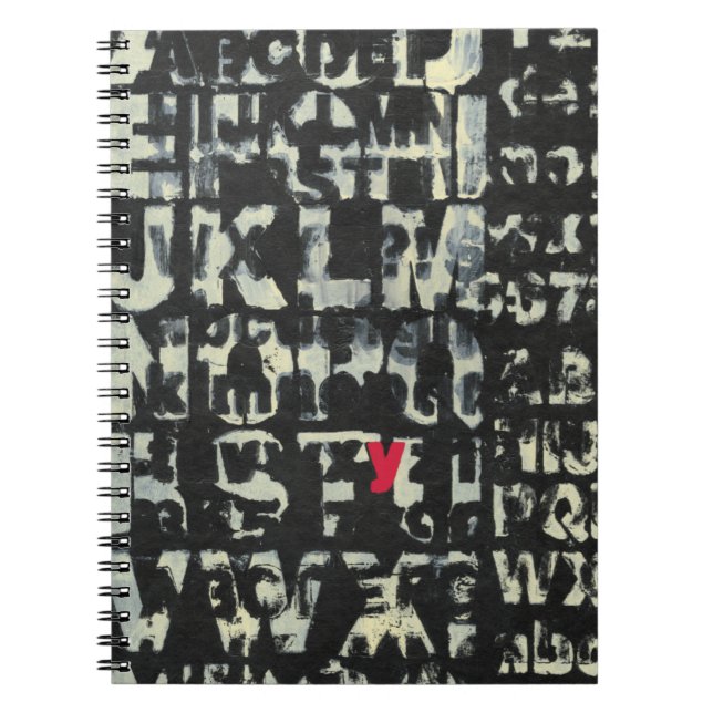 Carnet Tableau alphabétique de Norman Wyatt (Devant)