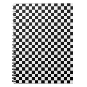 Carnet Tableau de bord classique noir et blanc par STaylo