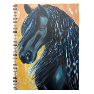 Carnet Tableau de Cheval Noir