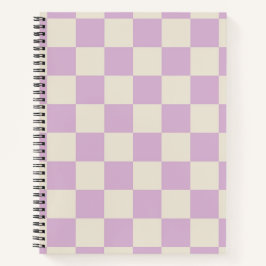 Carnet Tableau de contrôle blanc Lavender et Off