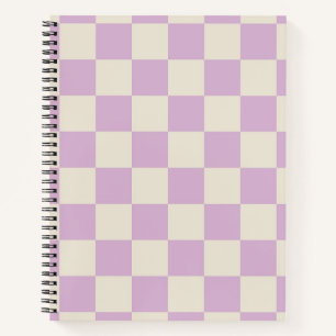 Carnet Tableau de contrôle blanc Lavender et Off
