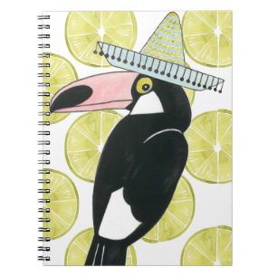 Carnet Taco à propos d'amour   Toucan Sombrero