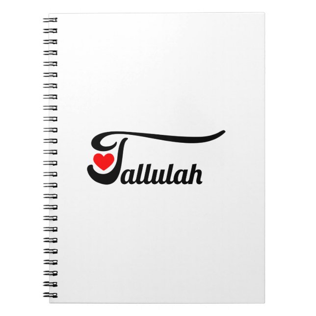 Carnet Tallulah (Devant)