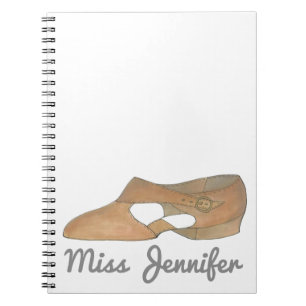 Carnet Tan Lyrical Chaussure Danse Enseignant Considérant