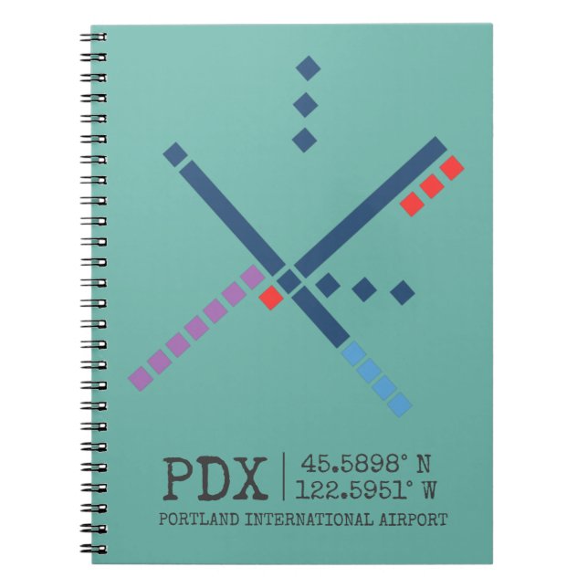 Carnet Tapis aéroport PDX | PORTLAND (Devant)