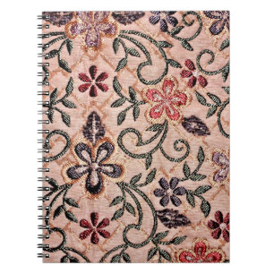 Carnet Tapis oriental à fleurs