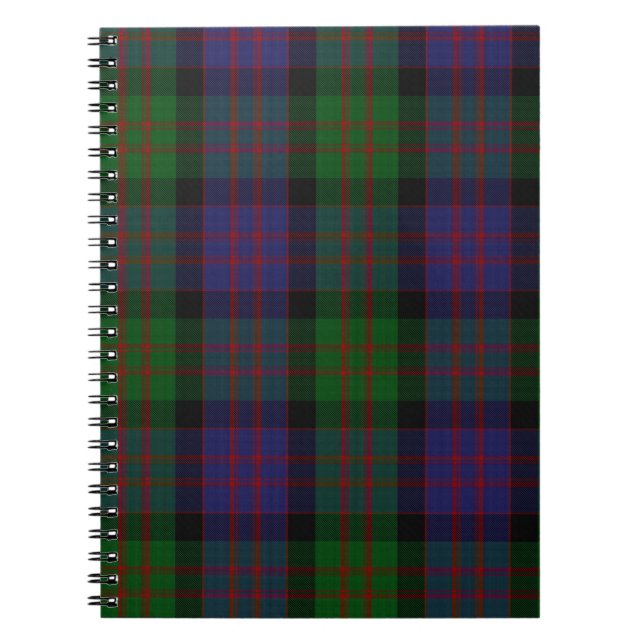 Carnet Tartan de clan de MacDonald (Devant)