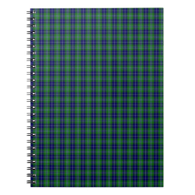 Carnet Tartan de famille de clan de Douglas (Devant)