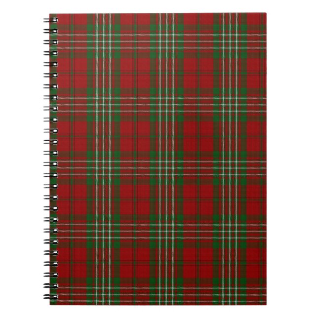 Carnet Tartan de famille de clan de Scott (Devant)