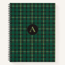 Tartan Vert Monogramme