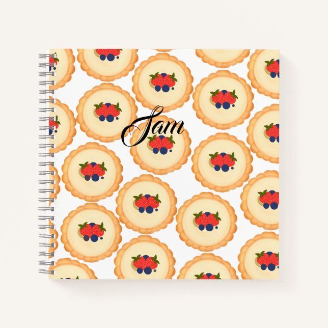 Carnet Tarte aux fruits (Devant)