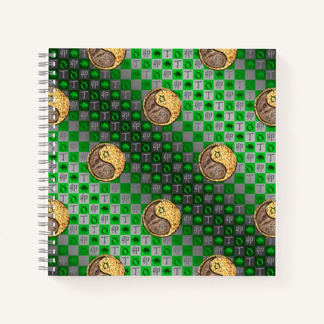 Carnet Taureau & Lapin de Feu (Devant)