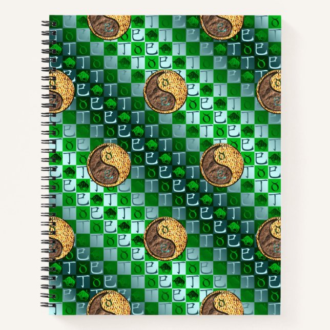 Carnet Taureau & Serpent de feu (Devant)