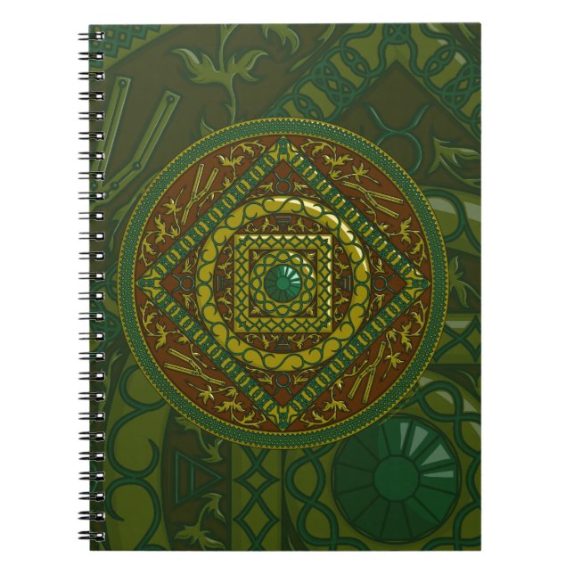 Carnet Taurus Mandala (Devant)